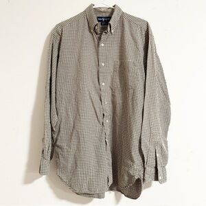 Ralph Lauren McMeel Cotton Classic Gingham Button Down Shirt